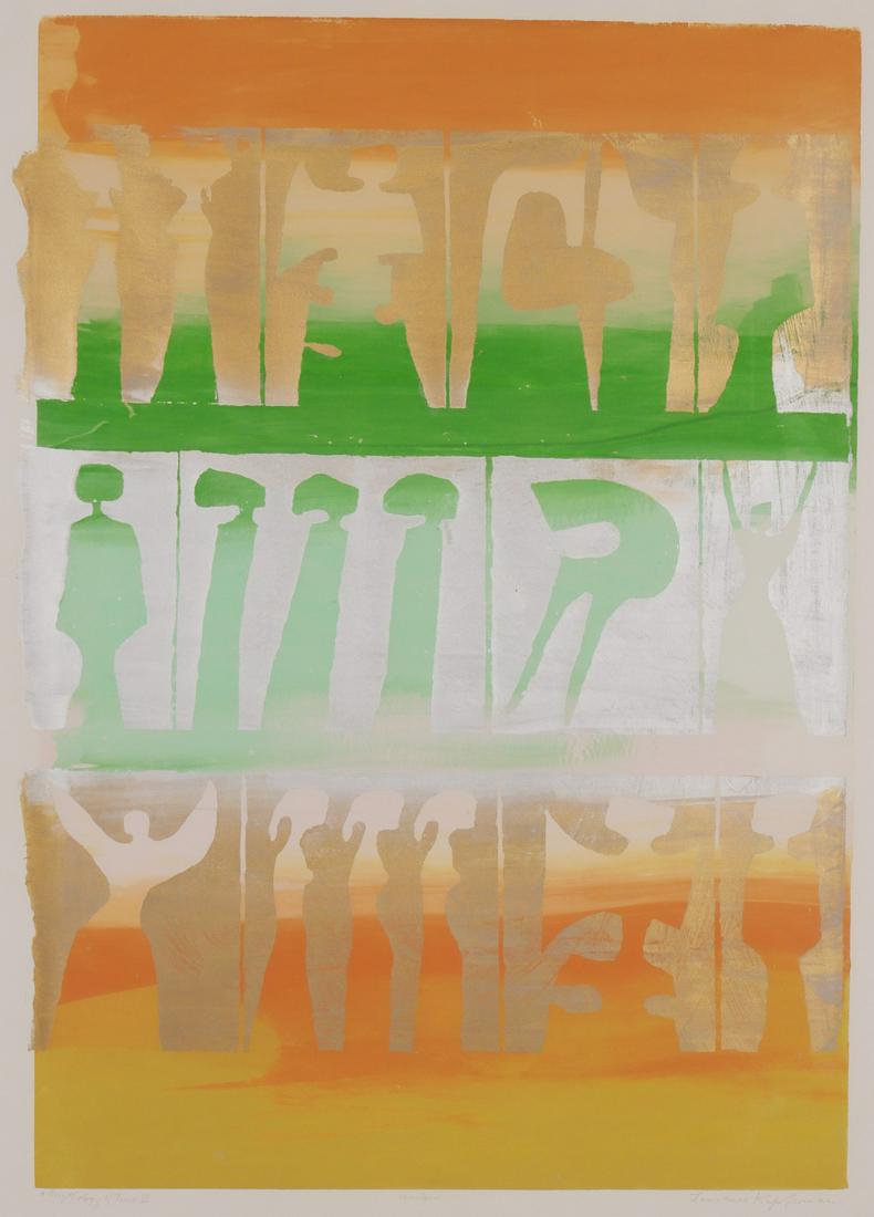 LAWRENCE KUPFERMAN (1909-1982) PENCIL SIGNED SERIGRAPH (1 of 11)