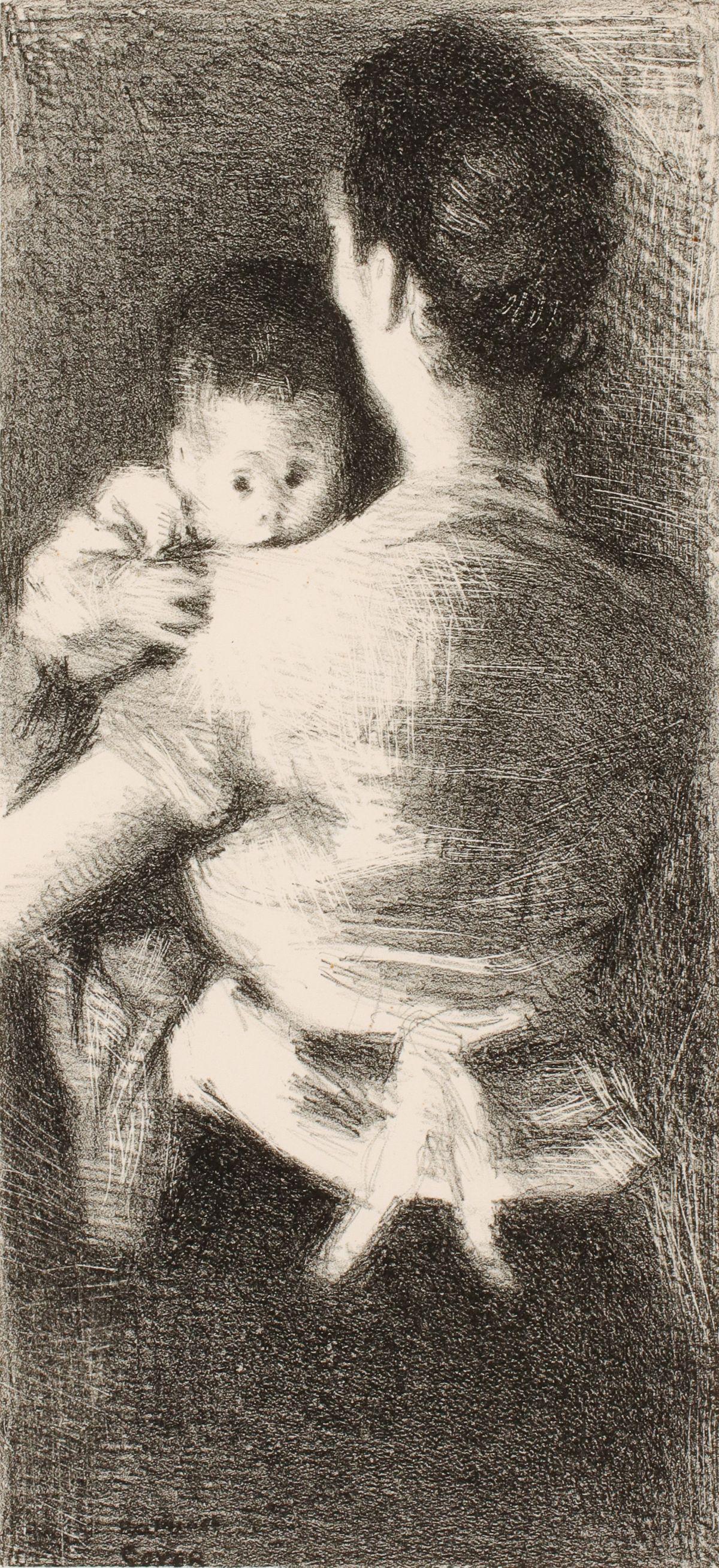 RAPHAEL SOYER (1899-1987) PENCIL SIGNED LITHOGRAPH (1 of 11)