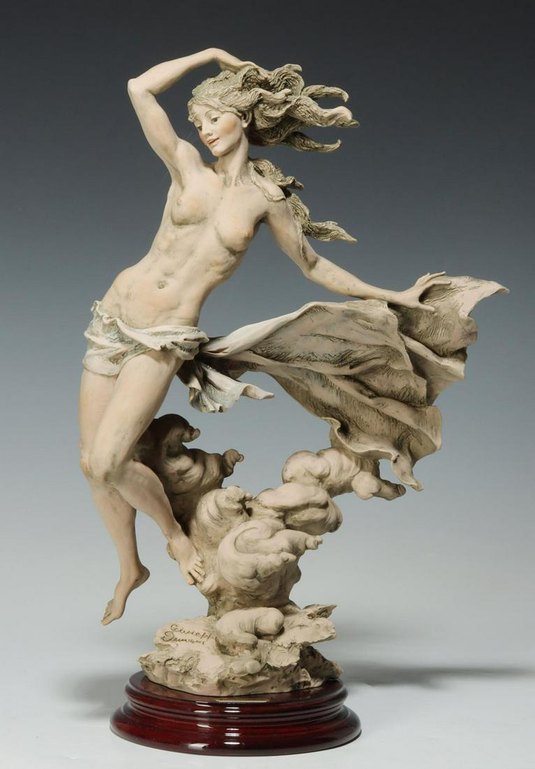 GIUSEPPE ARMANI 'ZEPHYR' FIGURE WITH BOX: There are additional pieces in this lot not pictured here. Please visit