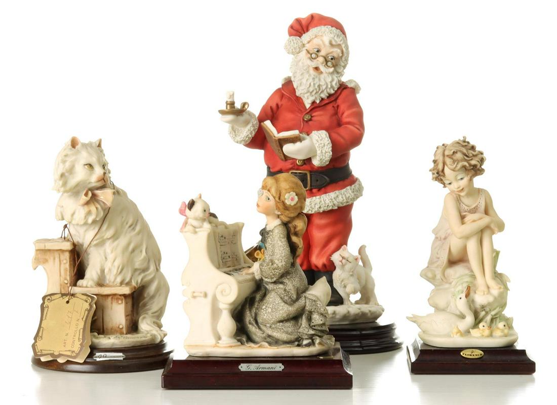 A COLLECTION OF GIUSEPPE ARMANI FIGURES WITH BOXES (1 of 20)