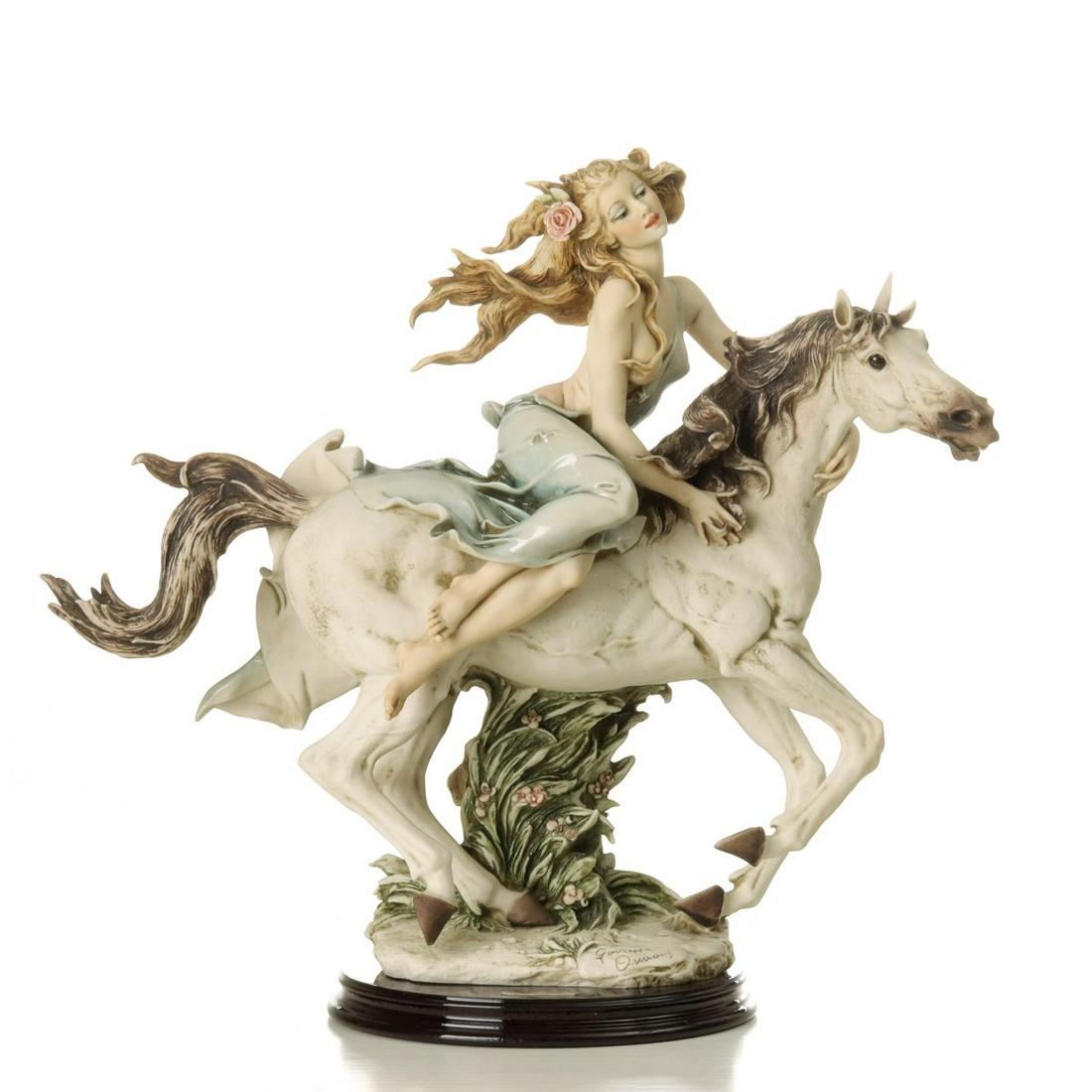 GIUSEPPE ARMANI 'LIBERTY' FIGURE WITH BOX: There are additional pieces in this lot not pictured here. Please visit