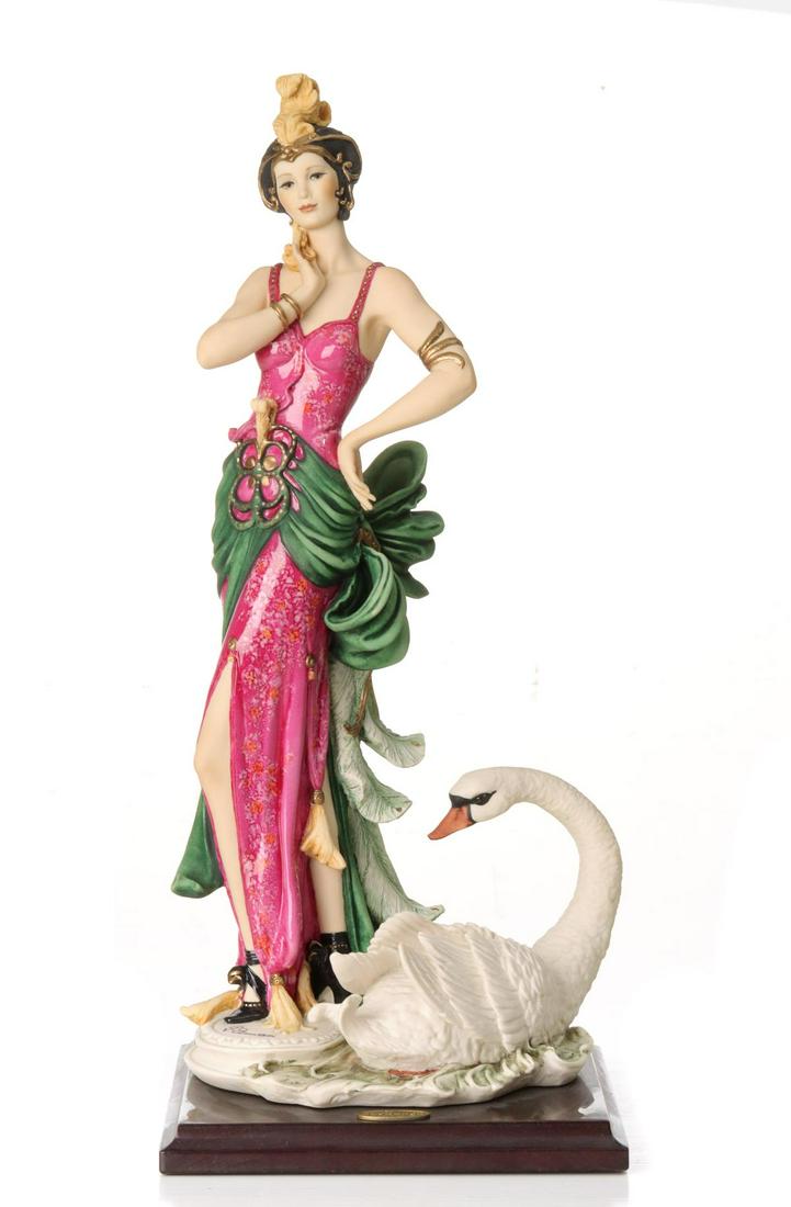 GIUSEPPE ARMANI 'SWANS LAKE' FIGURE WITH BOX (1 of 19)