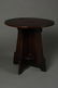 A MISSION OAK LAMP TABLE - 2