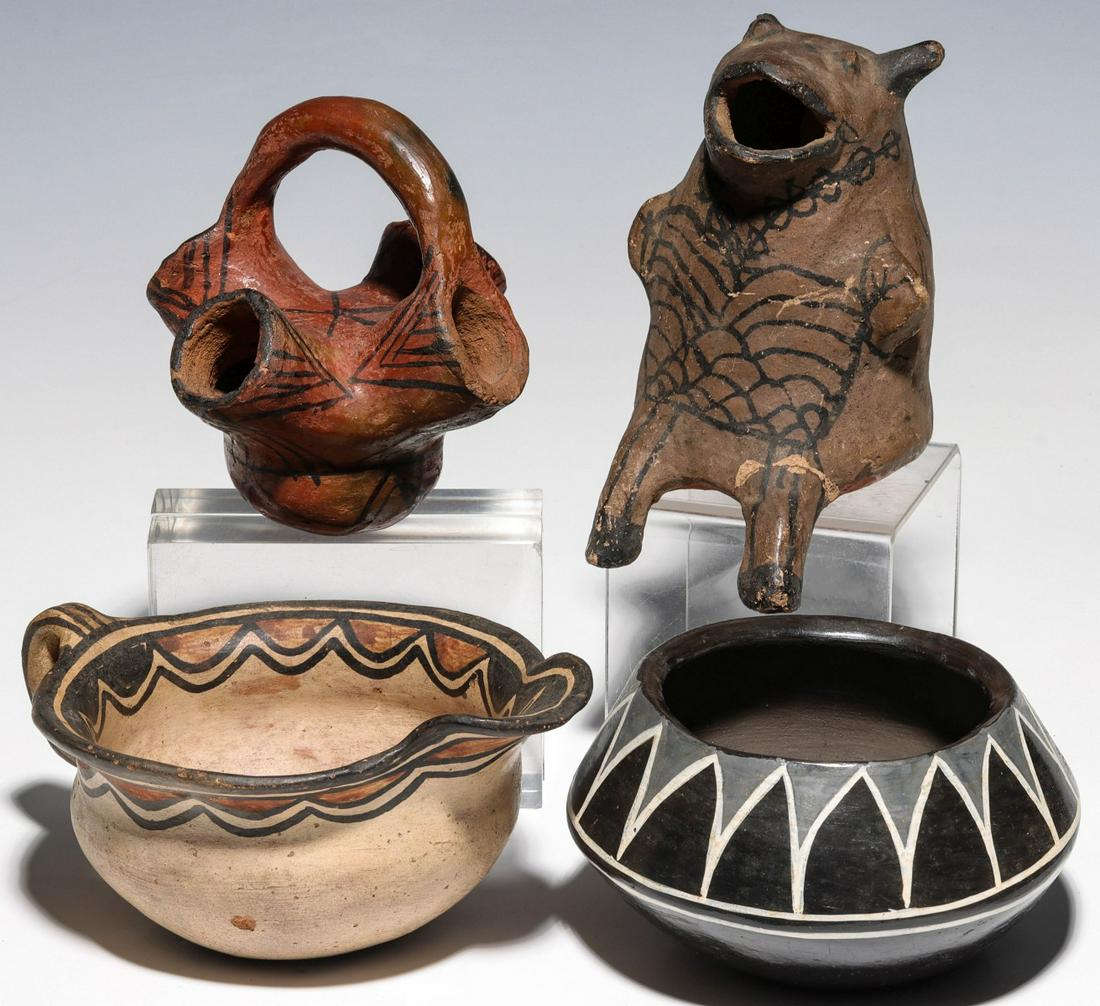 COCHITI, MARICOPA, SAN ILDEFONSO, OTHER POTTERY (1 of 17)