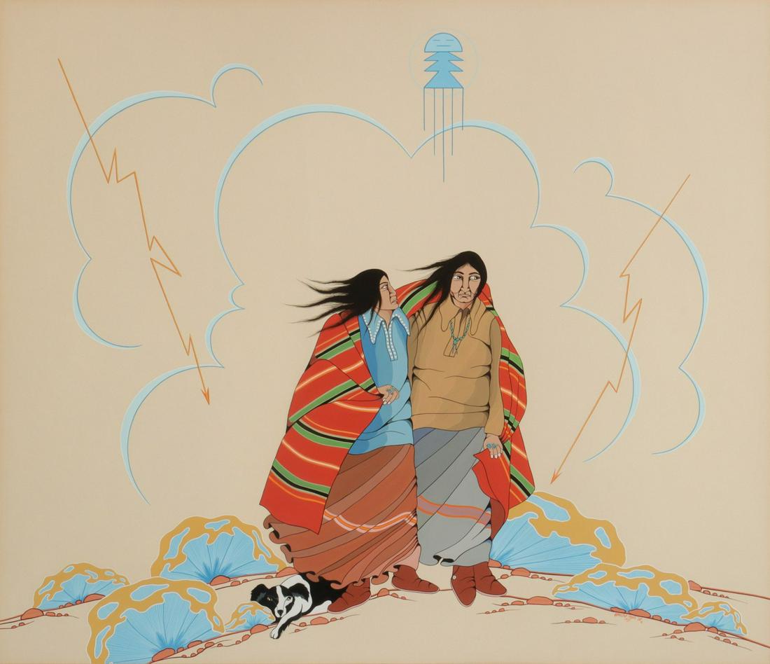 DIANE O'LEARY (1935-2013) GOUACHE ON ARTIST'S BOARD (1 of 14)