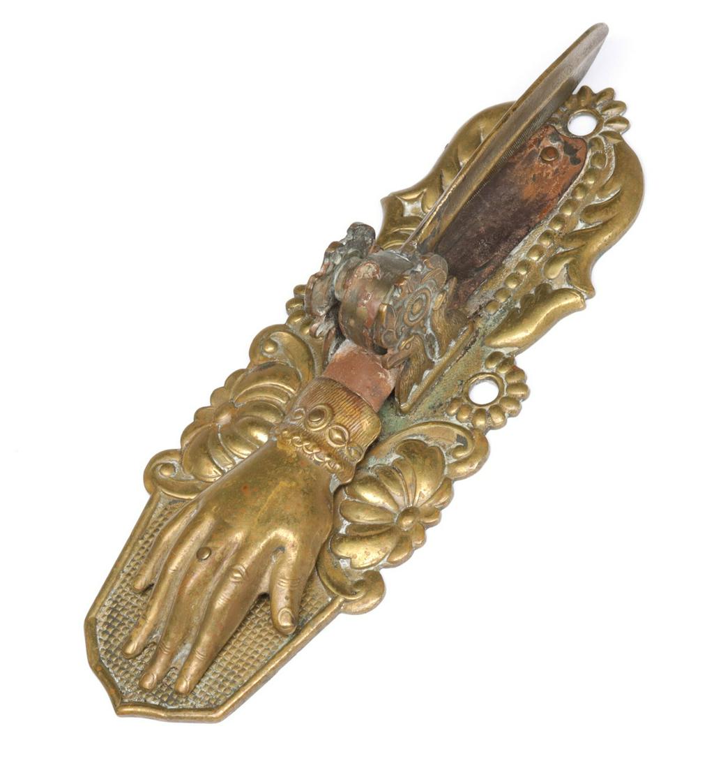 ROCKWELL PATENTED MECHANICAL LETTER CLIP DATED 1850(?) (1 of 14)