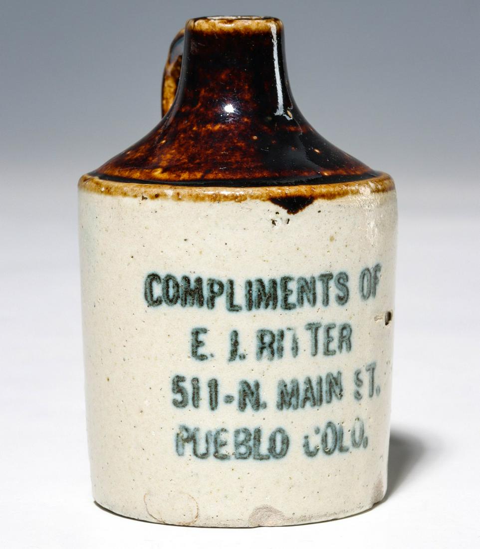 PUEBLO COLORADO STONEWARE MINI JUG (1 of 6)