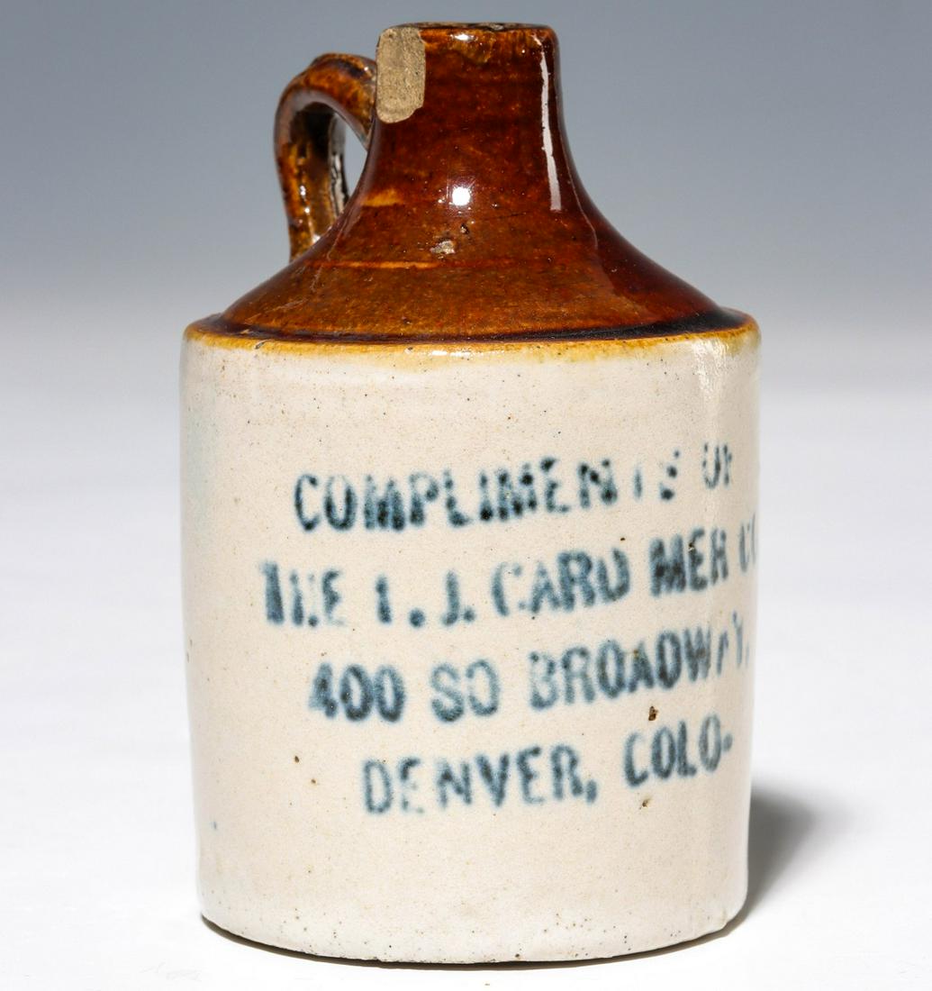 DENVER COLORADO STONEWARE MINI JUG (1 of 7)