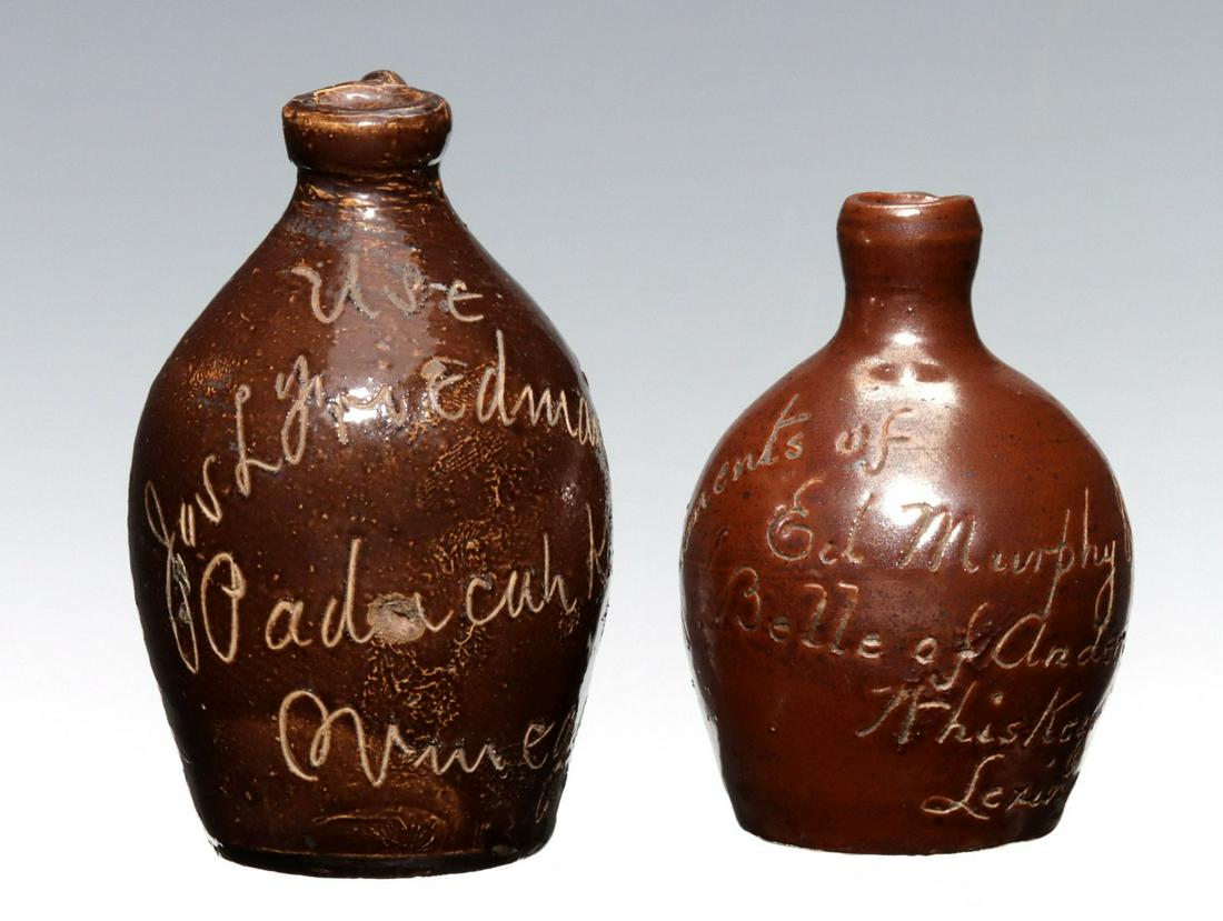 PADUCAH AND LEXINGTON KENTUCKY STONEWARE MINI JUG (1 of 13)