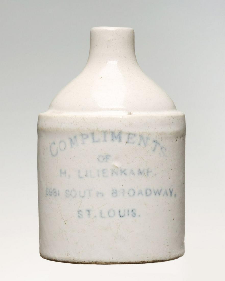 ST LOUIS MISSOURI STONEWARE MINI JUG (1 of 9)