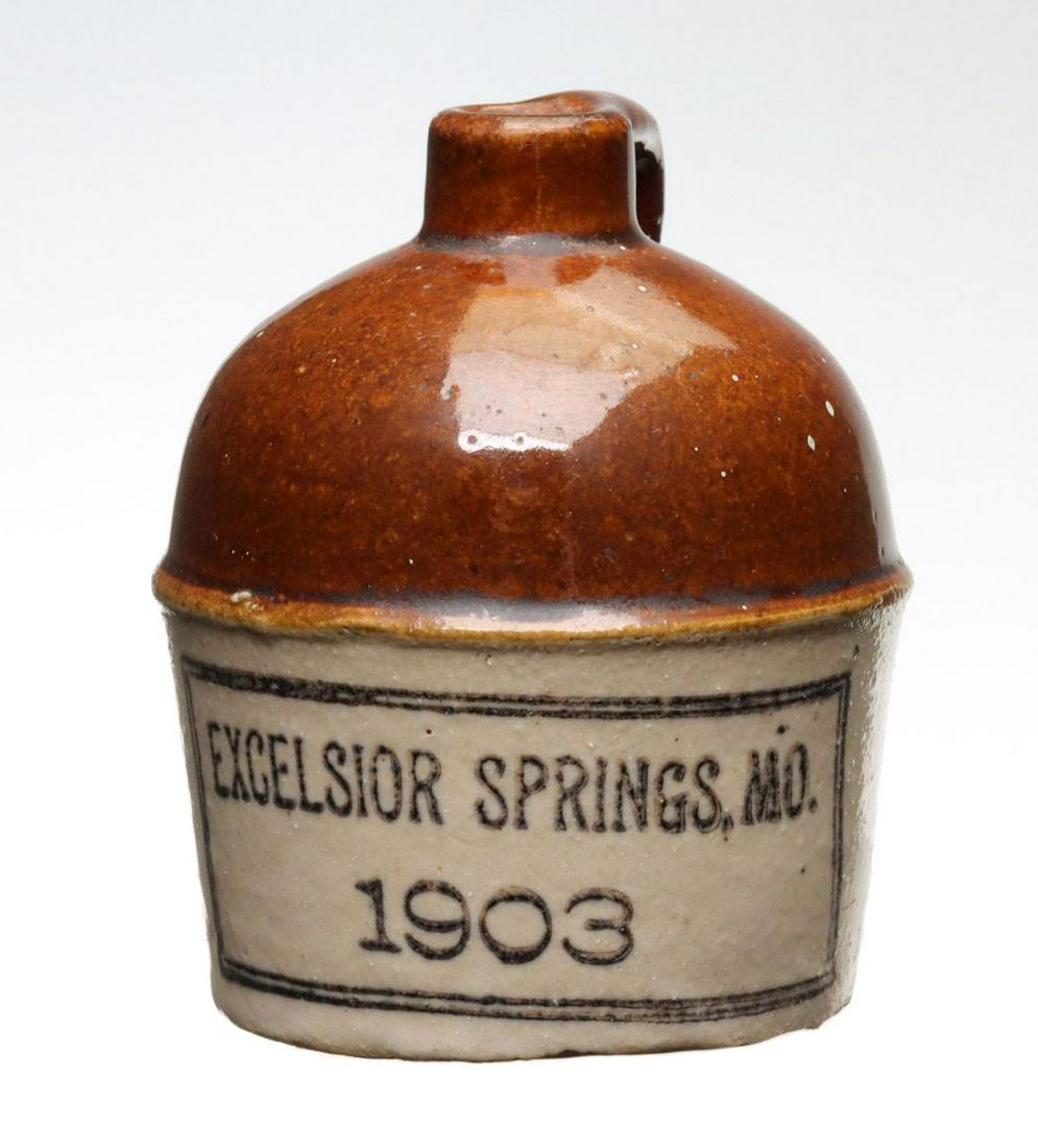 RED WING EXCELSIOR SPRINGS 1903 STONEWARE MINI JUG (1 of 9)