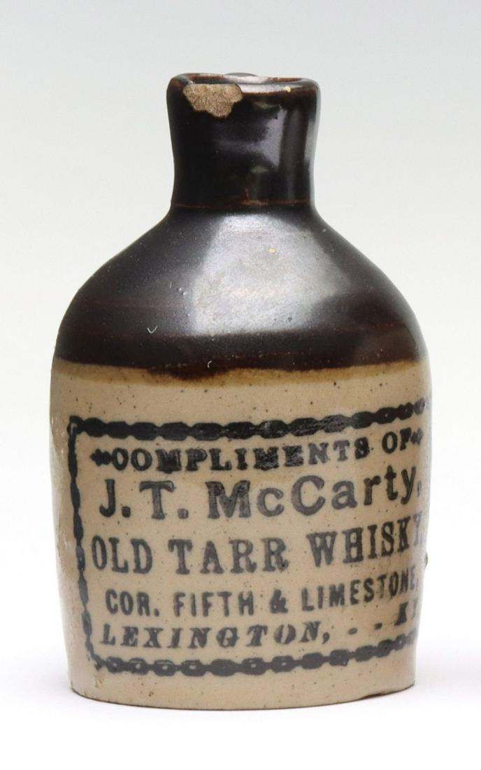 J.T. McCARTY OLD TARR WHISKY LEXINGTON KY MINI JUG (1 of 8)