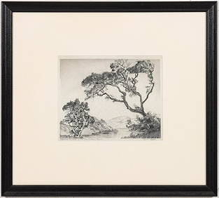 LYMAN BYXBE (1886-1980) GRAPHITE DRAWING ON PAPER (1 of 10)
