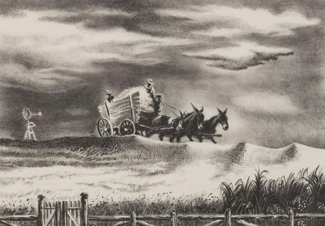 GEORGES SCHREIBER (1904-1977) PENCIL SIGNED LITHO (1 of 9)