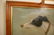 9: 19TH C. OIL ON CANVAS PORTRAIT OF A WHIPPET DOG - 6