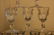 19: NINE ASHBURTON PATTERN 19TH C. FLINT GLASS WINES - 3