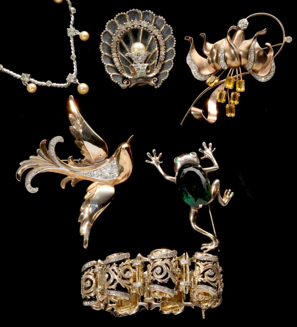 PENNINO, R. DEROSA STERLING, AND OTHER COSTUME JEWELRY (1 of 18)
