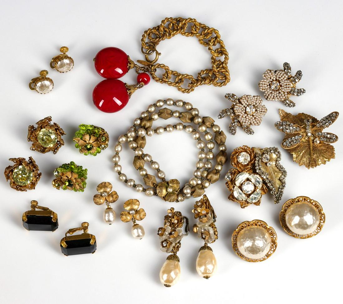A COLLECTION OF JEWELRY SIGNED MIRIAM HASKELL (1 of 11)