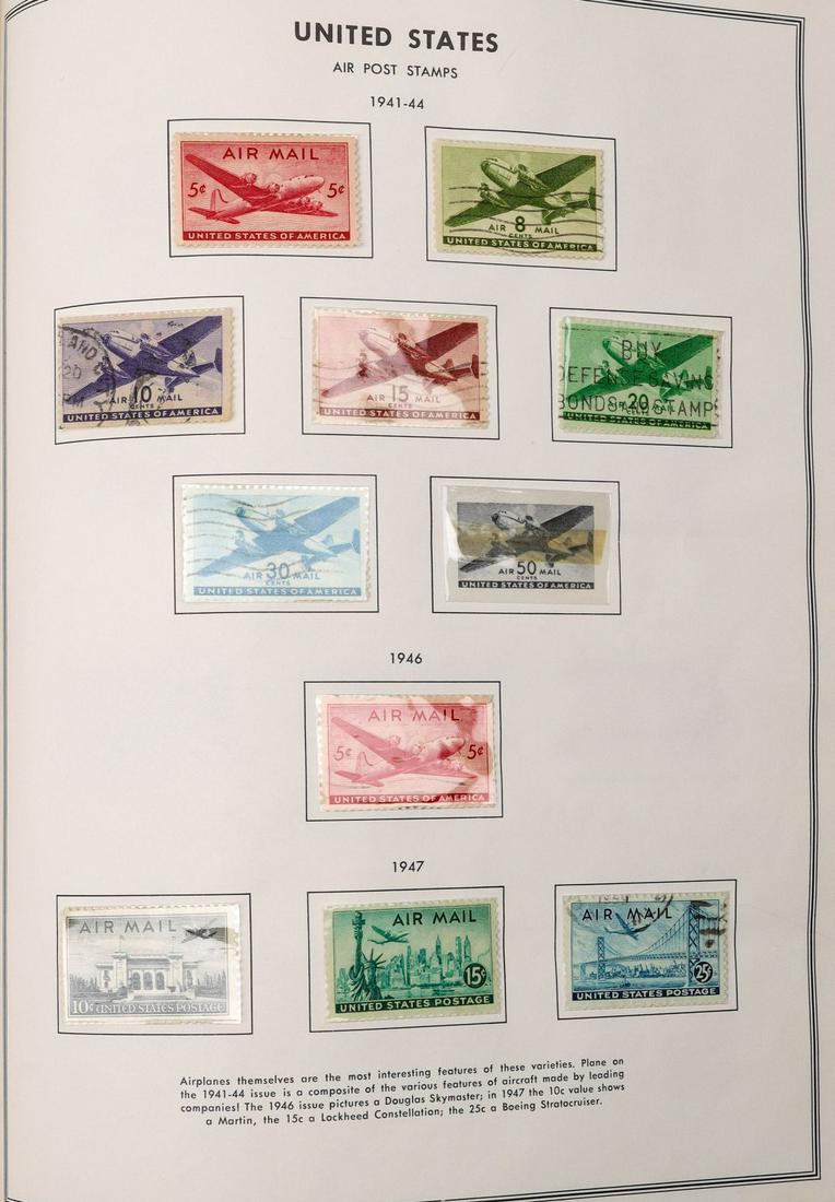 A LARGE COLLECTION OF U.S. AND FOREIGN STAMPS (1 of 12)
