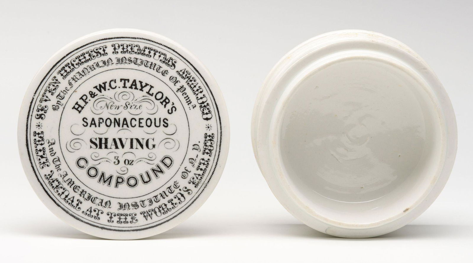 19TH CENTURY STAFFORDSHIRE POT LID (1 of 13)