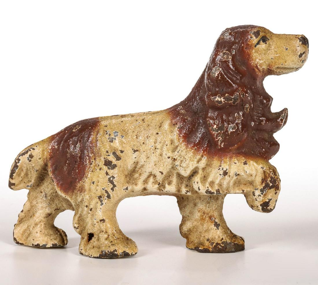 VINTAGE COCKER SPANIEL FIGURAL IRON BOTTLE OPENER (1 of 7)