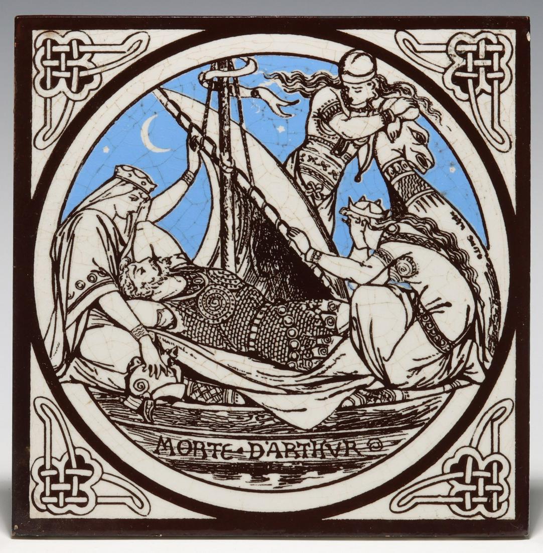 JOHN MOYR TRANSFER WARE TILE SIGNED MINTON'S: We happily provide seamless in-house packing and shipping services on nearly everything we sell. Until further notice, we cannot offer international shipping in-house.