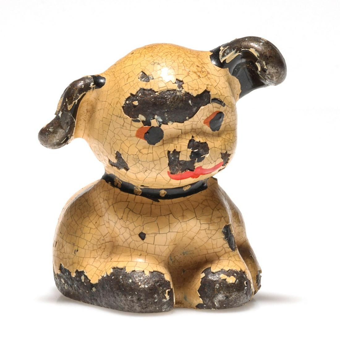 MARK'S FIGURAL PUP IRON ADVERTISING PAPERWEIGHT (1 of 5)