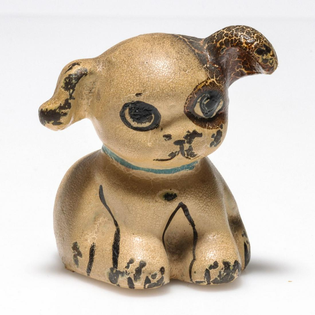 ACACIA COAL FIGURAL PUP ADVERTISING PAPERWEIGHT (1 of 5)