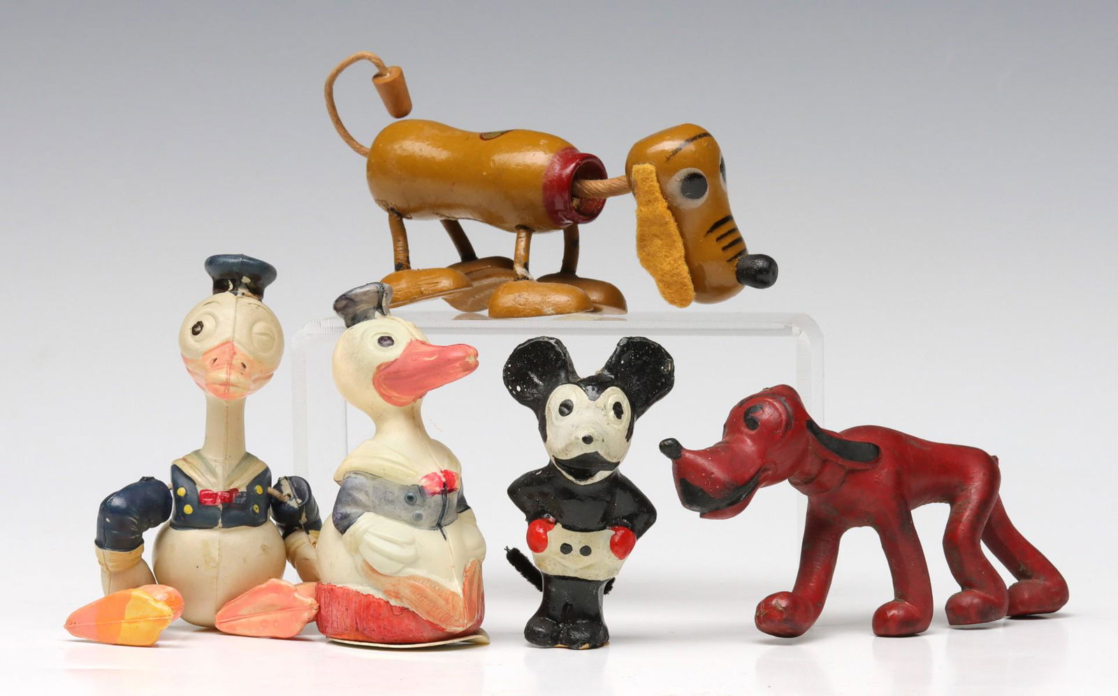 EARLY DISNEY CHARACTER COLLECTIBLES INCL CELLULOID (1 of 15)