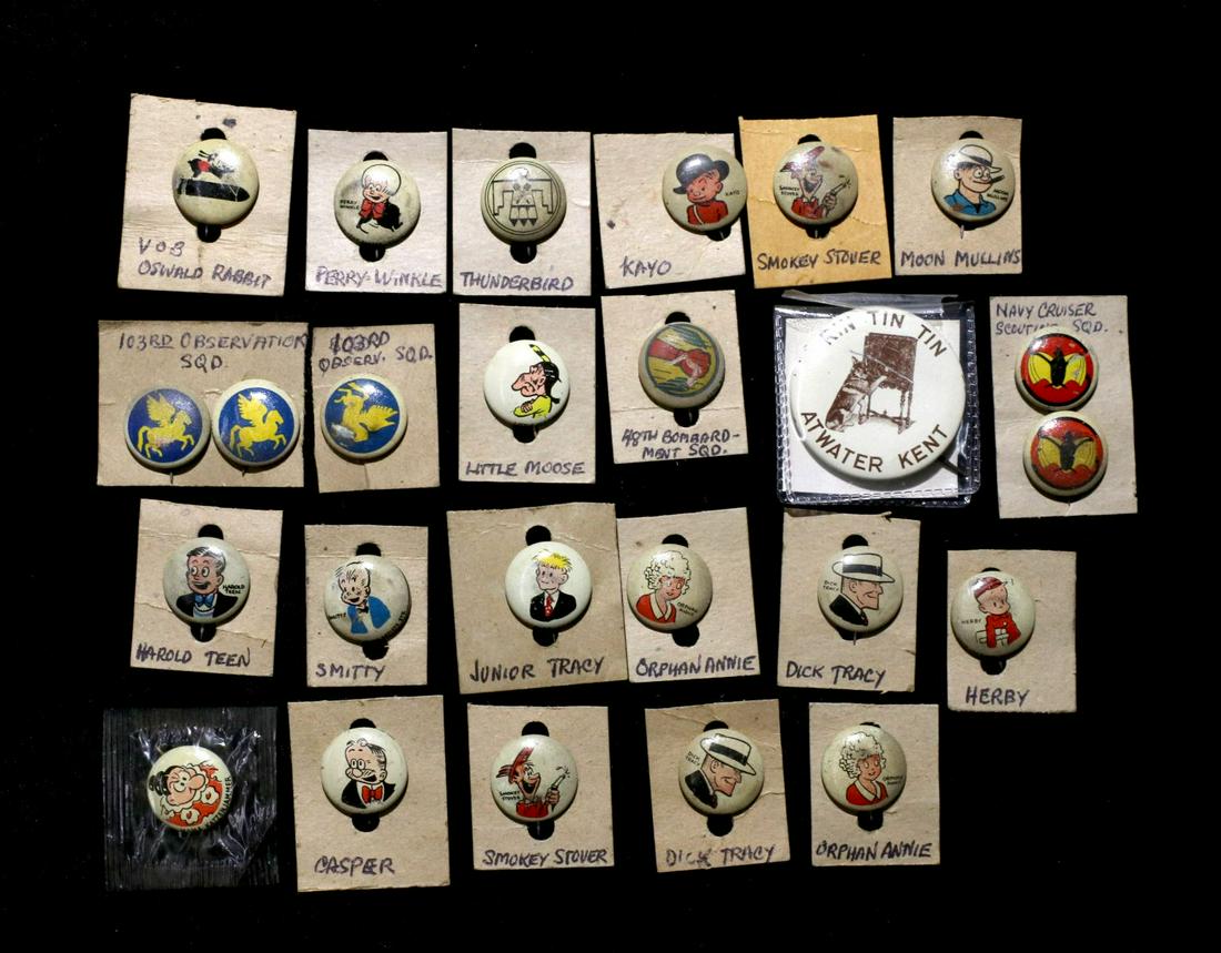 A COLLECTION OF KELLOGG'S PEP PINS (1 of 1)