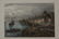 HAND COLORED ENGRAVING 'THE TOWN OF KANSAS' 1854