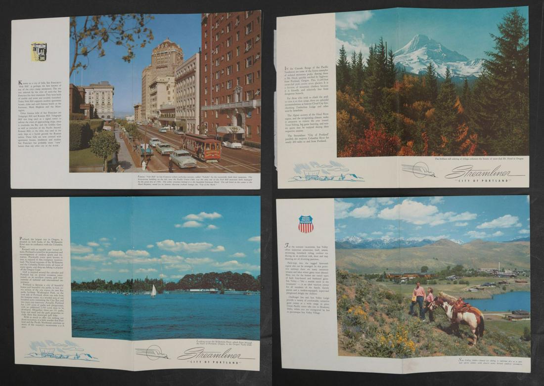 15 UNION PACIFIC RAILROAD DINING CAR MENUS (1 of 20)