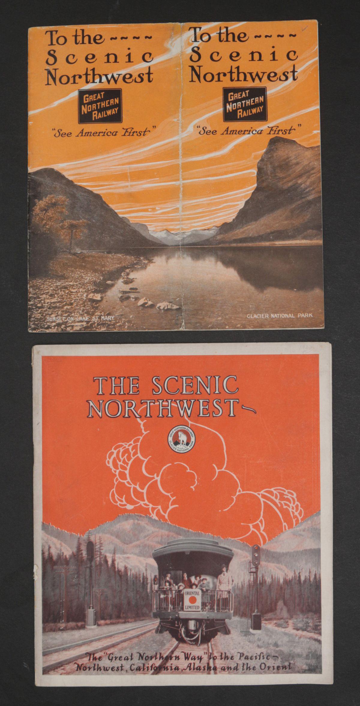 19 PIECES OF GREAT NORTHERN RAILROAD EPHEMERA (1 of 12)