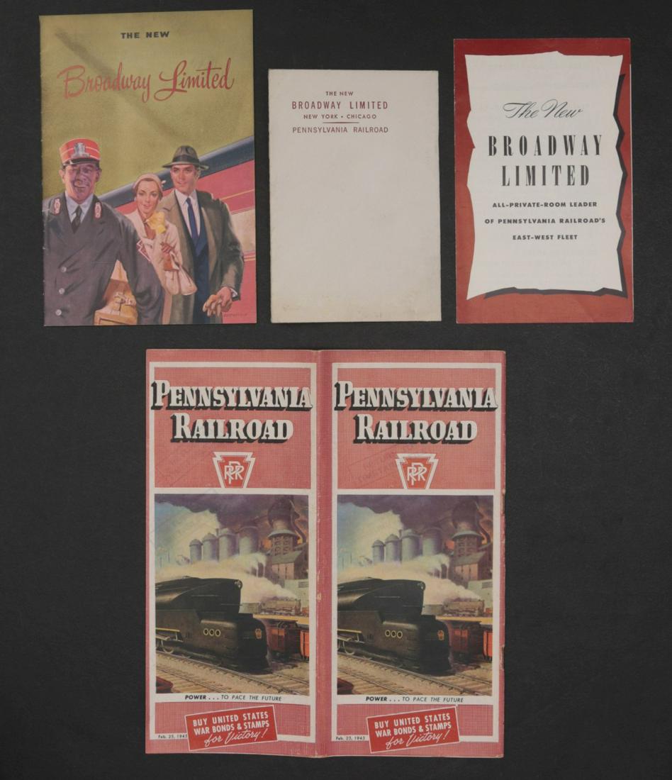 14 PIECES OF PENNSYLVANIA RAILROAD EPHEMERA (1 of 8)