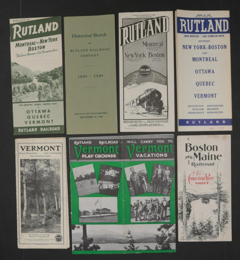 NEW ENGLAND AND CANADA TRAVEL EPHEMERA: Most single lots can ship via USPS priority mail for $23.00 plus insurance. Multiple lots can and will be combined which will raise the price. Example of 4 standard lots going to California is $19.09 
