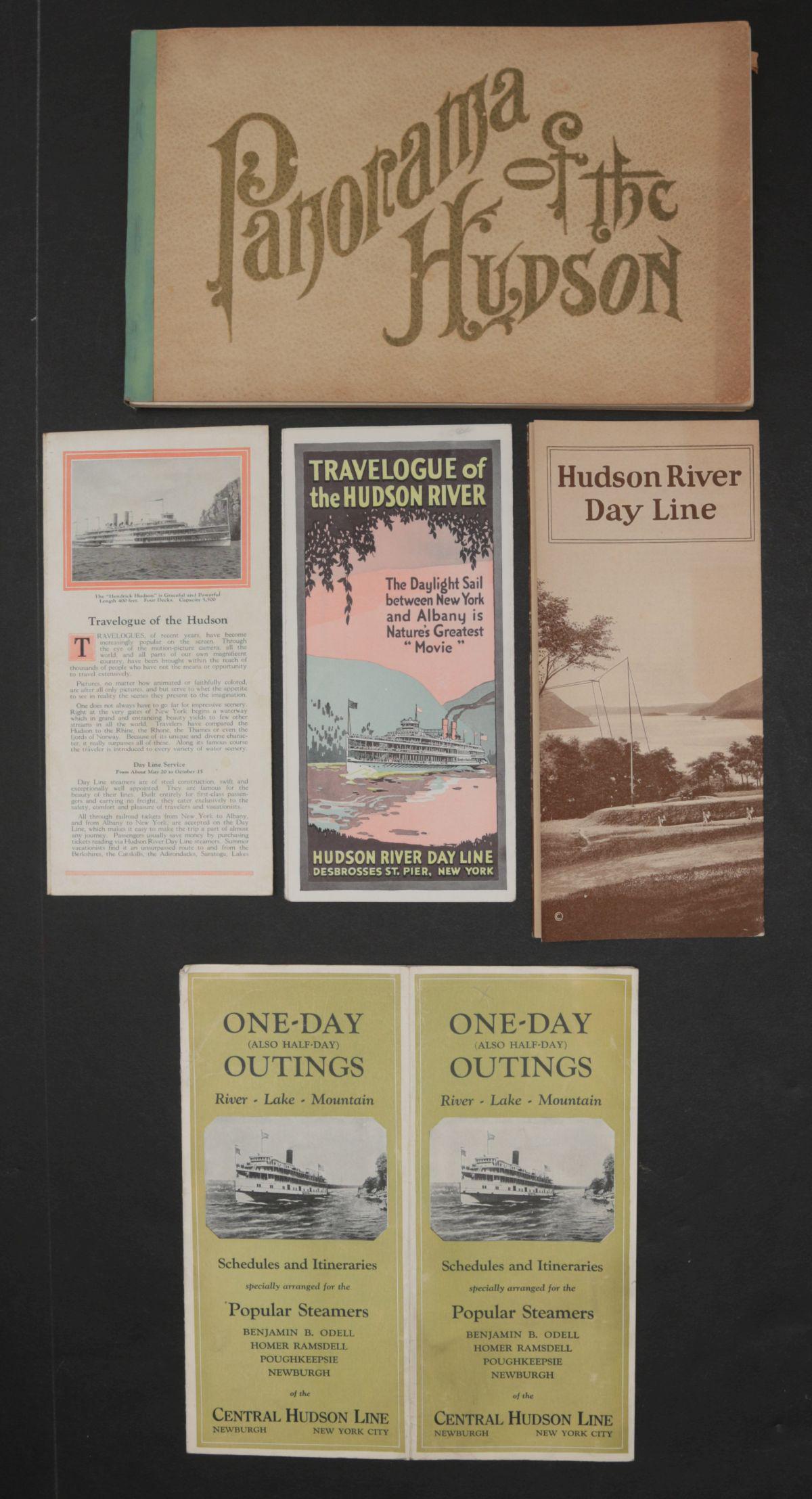 HUDSON RIVER DAY LINE STEAMSHIP TRAVEL ADVERTISING (1 of 8)