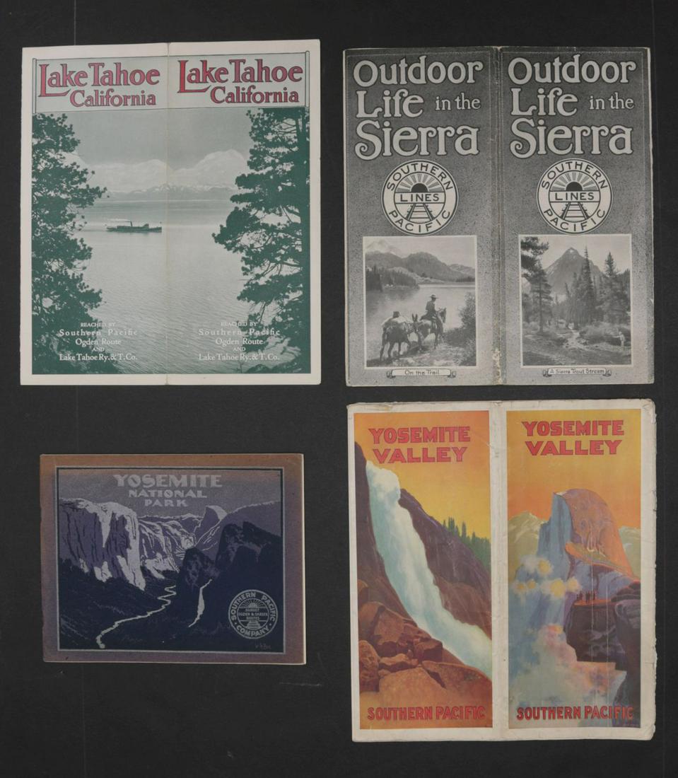 18 PIECES OF SOUTHERN PACIFIC RAILROAD EPHEMERA (1 of 8)