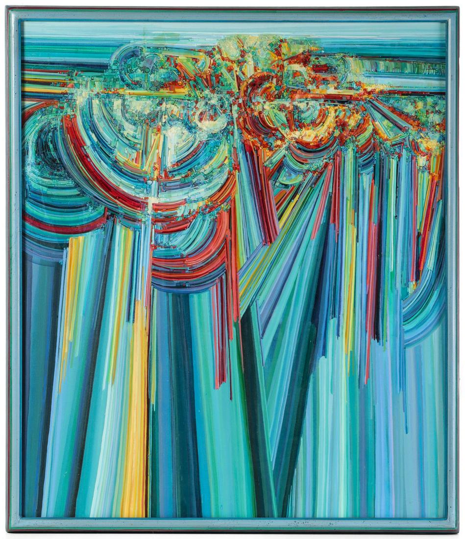 JERRY MCKEEHAN (1938-2022) ACRYLIC ON CANVAS (1 of 8)