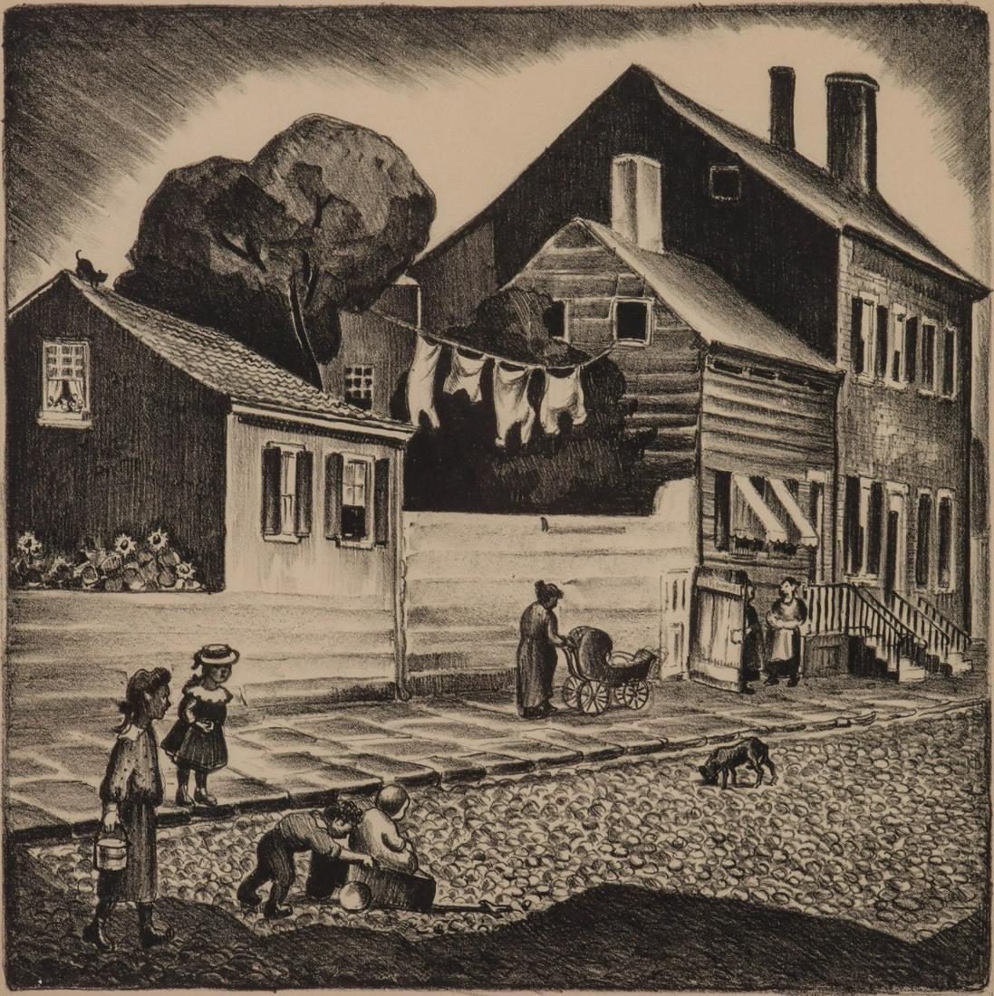 MABEL DWIGHT (1876-1955) PENCIL SIGNED LITHOGRAPH (1 of 8)