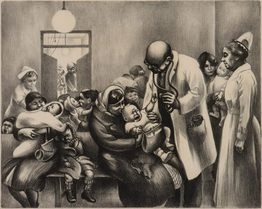 MABEL DWIGHT (1876-1955) LITHOGRAPH (1 of 9)