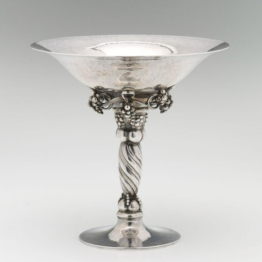 GEORG JENSEN 5-INCH STERLING SILVER FRUIT BOWL NO. 263A (1 of 11)