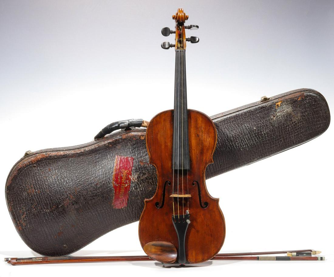 AN 18TH CENTURY AUSTRIAN VIOLIN SIGNED GANDL (1 of 20)