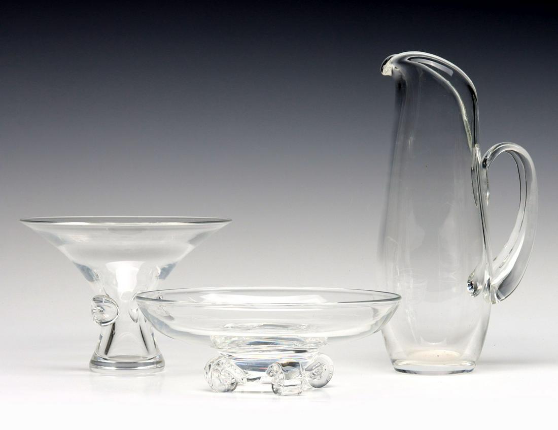 STEUBEN CRYSTAL INCLUDING LLOYD ATKINS MARTINI PITCHER (1 of 20)
