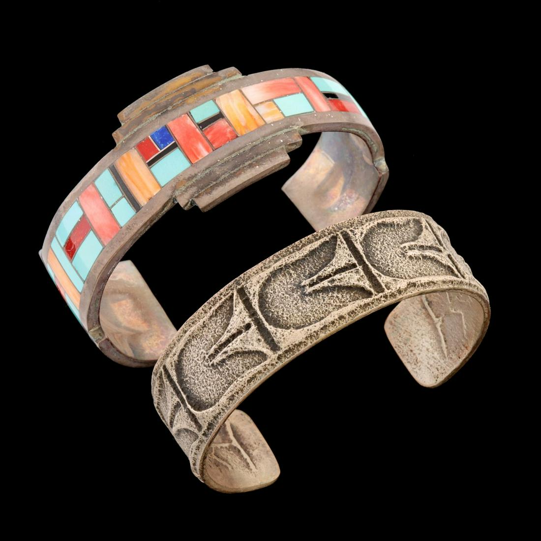 MARY LAVATO AND RICK & GLENDORA BOOQUA CUFF BRACELETS (1 of 9)