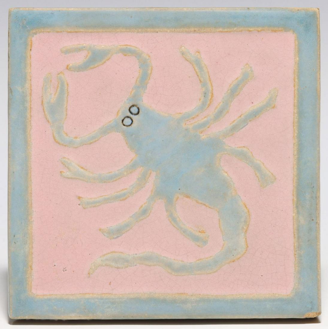 EARLY 20C. AMERICAN MATTE GLAZE ART POTTERY TILE: Without proof of exemption, be aware that internet sales tax applies to all Internet transactions and local sales tax may apply to local pick-up transactions. We happily provide seamless in-house pack