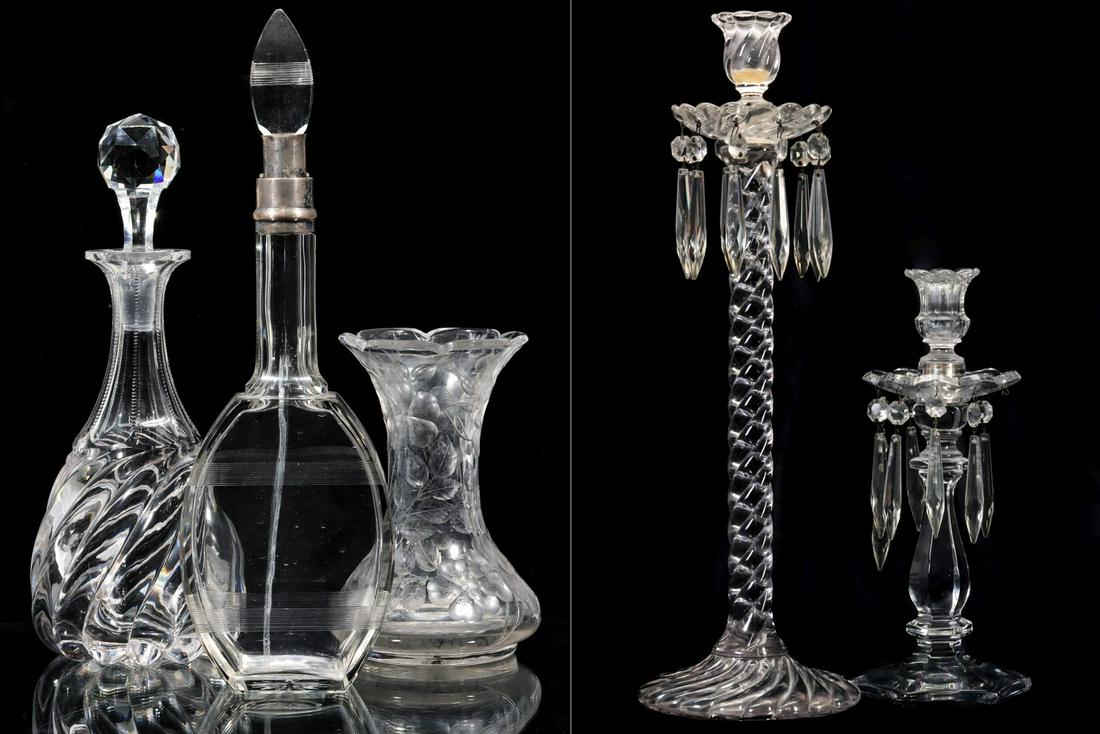 BACCARAT AND OTHER CONTINENTAL CRYSTAL PIECES (1 of 20)