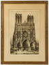 EDWARD SHARLAND (1884-1967) SIGNED ETCHING NOTRE DAME
