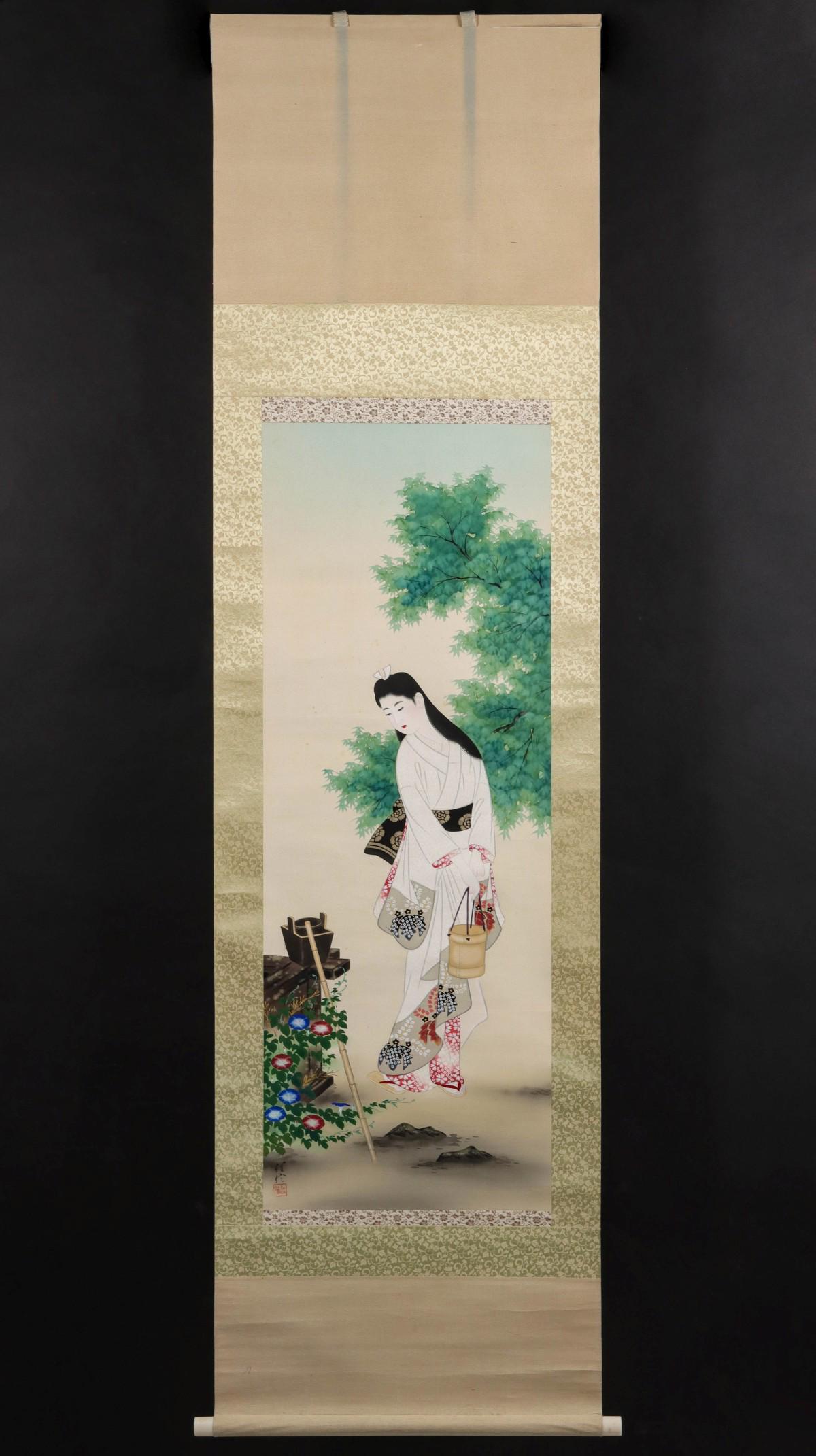 TWO CHINESE SCHOOL PAINTED SCROLLS (1 of 11)