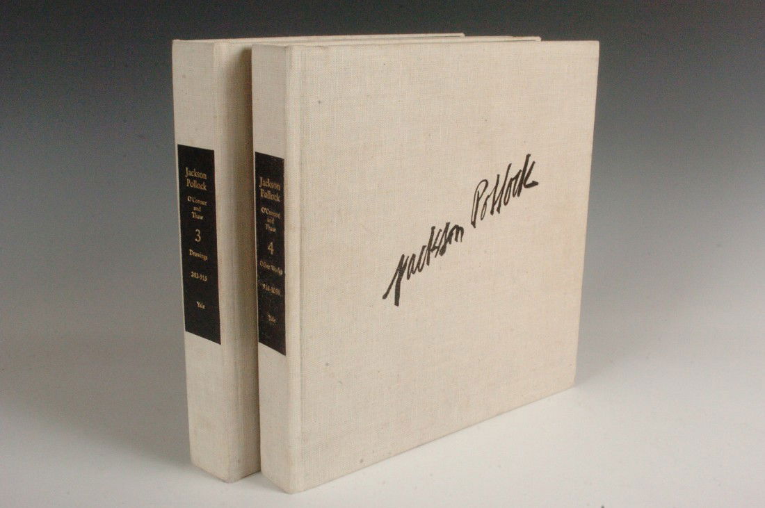 Jackson Pollock: Catalogue Raisonne, Volumes 3 and 4: Edited by Francis Valentine O'Connor and Eugene Victor Thaw, 'A Catalogue Raisonne of Paintings, Drawings and Other Works,' published by Yale University Press, 1978. Includes Volume 3, Drawings, 1930-