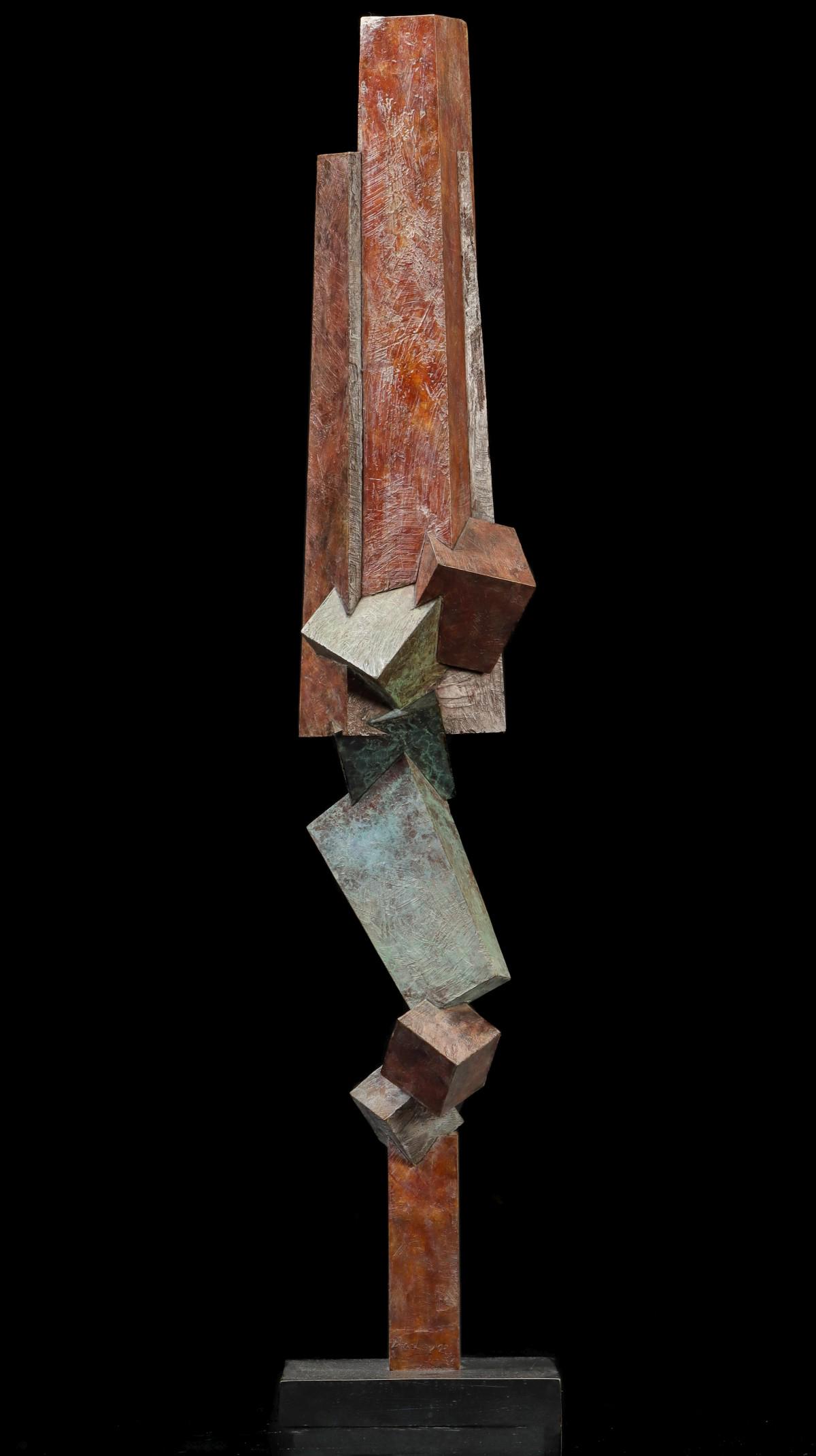BRUCE BEASLEY (B. 1939) PATINATED BRONZE SCULPTURE (1 of 11)